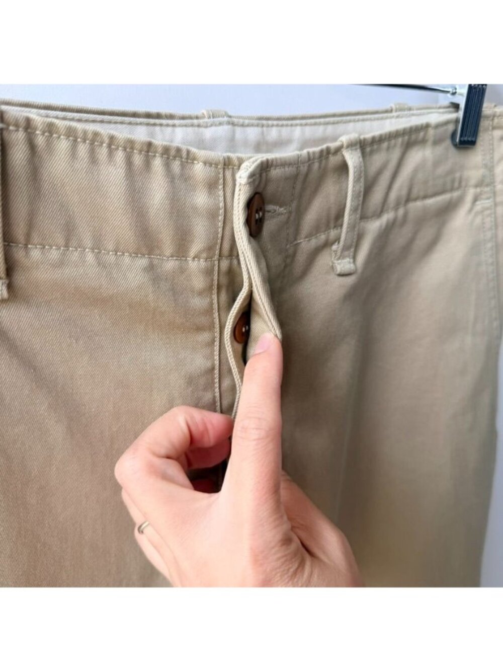 Buck Mason Paperback Twill Chino Pants Men's Size 32 K68 - Picture 6 of 15